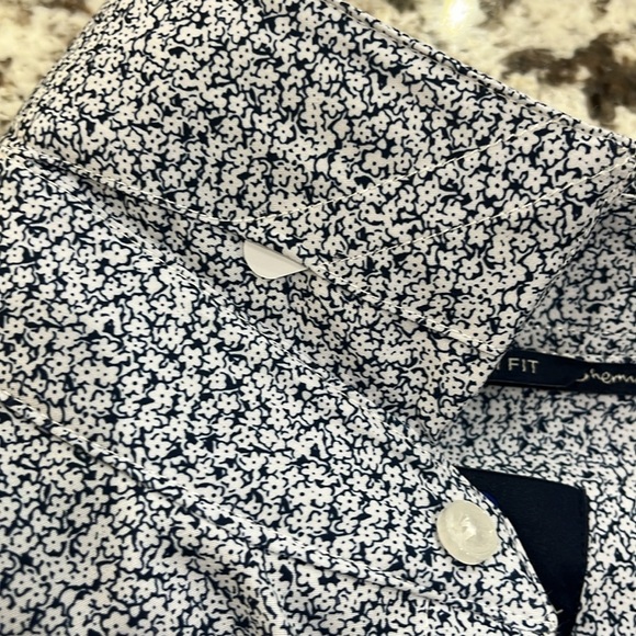 Ben Sherman Micro-Pattern Casual Button Down Performance Material Shirt, NWOT - Picture 9 of 9